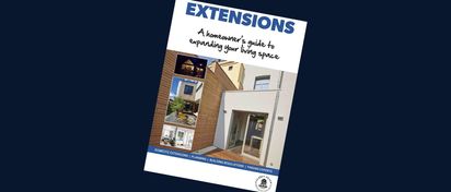 Brochure cover of extensions - a beginners guide to expanding your living space